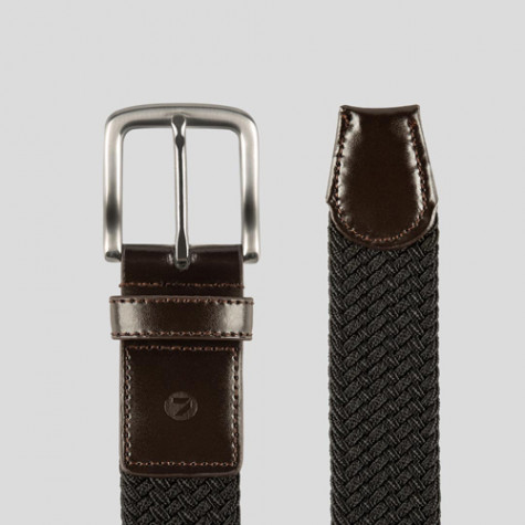 Xiaomi QIMIAN Elastic Knitting Pin Buckle Belt Black/Brown